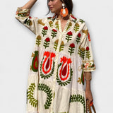Marcela - Elegant Floral Dress