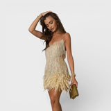 Susana - Short Dress with Thin Straps