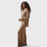 Emília - Cosy Ribbed Knit Two-Piece Set