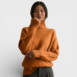 Mariana - Comfortable High-Neck Jumper