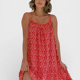 Rita - Floral Dress with Thin Straps