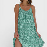Rita - Floral Dress with Thin Straps