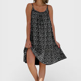 Rita - Floral Dress with Thin Straps