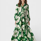 Joana - Elegant Floral Dress
