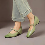 Bryony | Bow-Strap Mary Jane Heel
