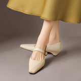 Zorae | Panelled Mary Jane Heel