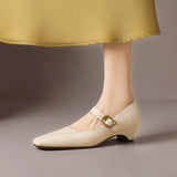 Zorae | Panelled Mary Jane Heel