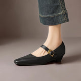 Zorae | Panelled Mary Jane Heel