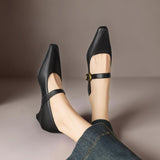 Zorae | Panelled Mary Jane Heel