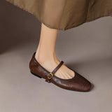 Wani | Leather Ballet Flats