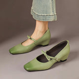 Bryony | Bow-Strap Mary Jane Heel