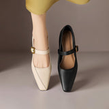 Zorae | Panelled Mary Jane Heel