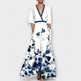 Inês - Women's Dress with Elegant Sleeves