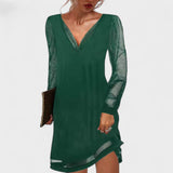 Matilda - Evening Dress with Sheer Sleeves